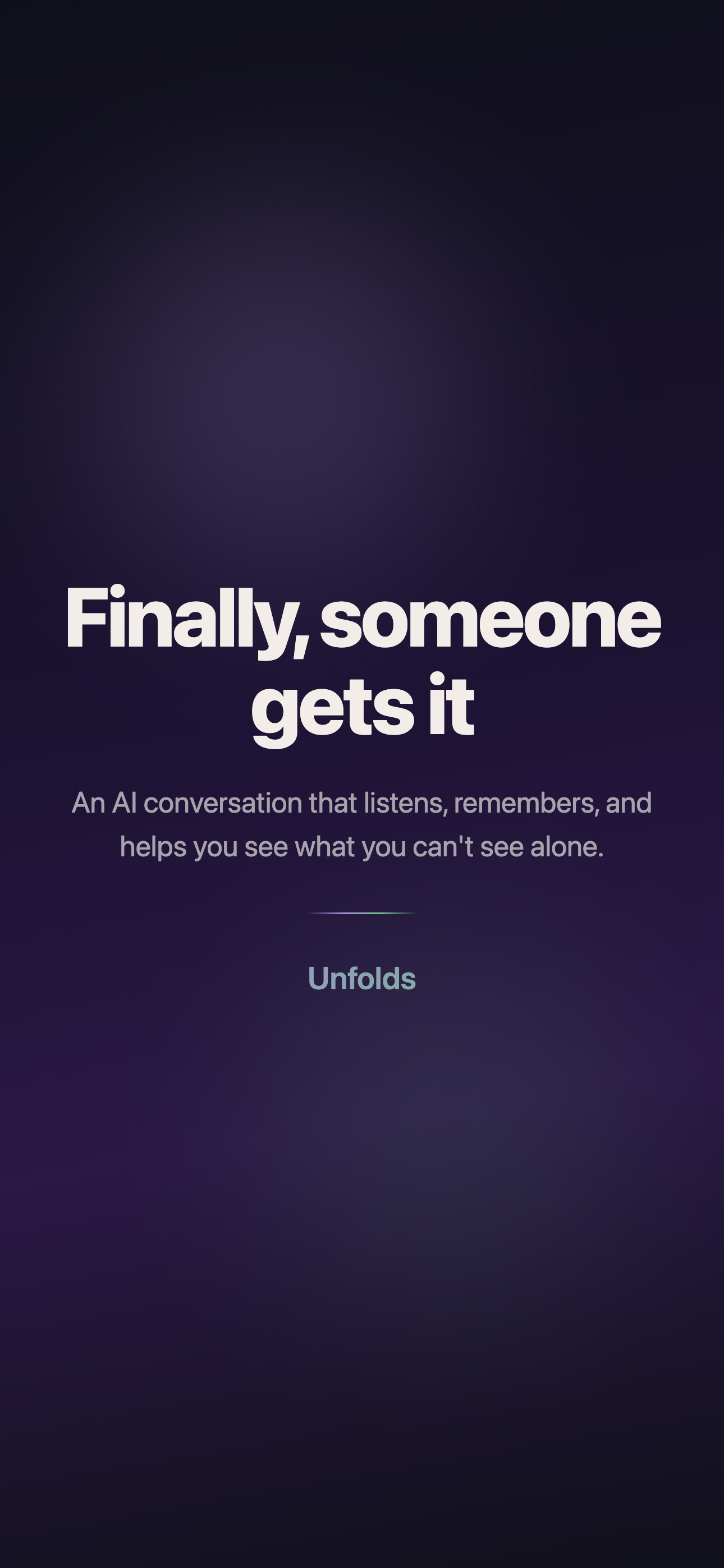 Finally, someone gets it